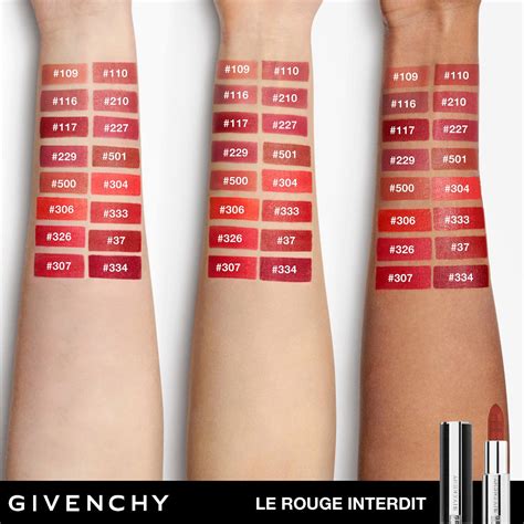 givenchy gold brown lips|Givenchy lip set.